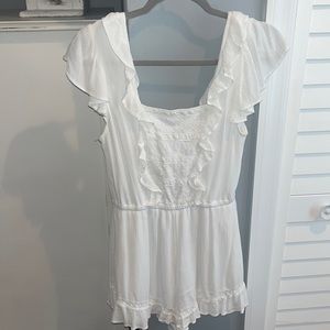 American Eagle White Romper